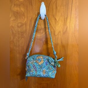 NWT Vera Bradley Blake Gemstone Paisley Small Crossbody